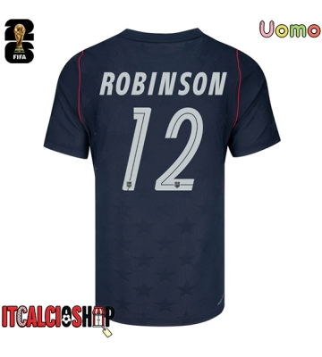 Stati Uniti Miles Robinson #12 Seconda Maglia Mondiali 2026 Manica Corta